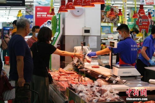 6月15至21日肉类价格小幅上涨 猪肉批发价格每公斤43.41元